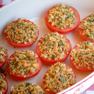 Provencaalse tomaat uit de oven
